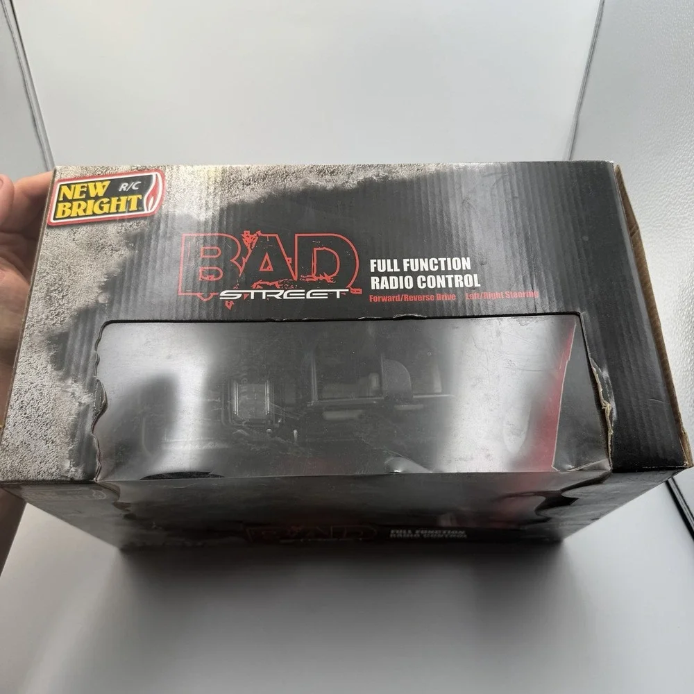 Vintage 2011 New Bright Bad Street Jeep Wrangler R/C New Open Box